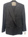 Ravazzolo Gray Wool Striped Double Breasted Men's Suit Gray / 56L