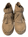 Ash Shoe Size 40 Brown Leather Suede Almond Toe Wedge Heel Moccasin Shoes Brown / 40