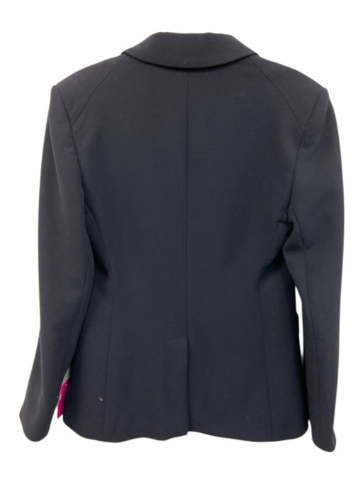 Veronica Beard Size 6 Navy Blue Polyester & Viscose Single Button Blazer Jacket Navy Blue / 6