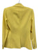 Veronica Beard Size 2 Yellow Nylon & Elastane Double Breast Blazer Jacket Yellow / 2