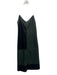 Staud Size S Green & Black Polyurethane Sleeveless Color Block Open Back Dress Green & Black / S