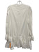 Sezane Size 36 White Cotton Long Sleeve Button Up pleats Lace Detail Dress White / 36