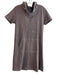 Toad&Co Size S Brown Hemp & Cotton Hoodie Short Sleeve Kangaroo Pocket Dress Brown / S