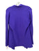 Autumn Cashmere Size S Purple Cashmere & Wool Rib Knit Paneled Sweater Purple / S