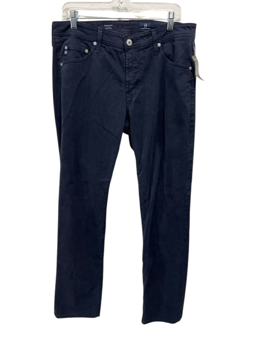AG Size 33 Blue Cotton Blend Solid Khaki Men's Pants Blue / 33