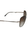 Tom Ford Gold & Brown Metal Gradient Lens Oversize Sunglasses Gold & Brown