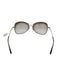 Tom Ford Gold & Brown Metal Gradient Lens Oversize Sunglasses Gold & Brown