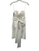 Amsale Size 6 White Polyester Strapless Gathered Pleating Back Bow Dress White / 6