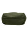 Tory Burch Olive Green Nylon Leather Detail Logo Magnetic Close Tote Bag Olive Green