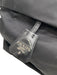 Prada Black Nylon Leather Detail Side Logo Zip Top Tote Bag Black