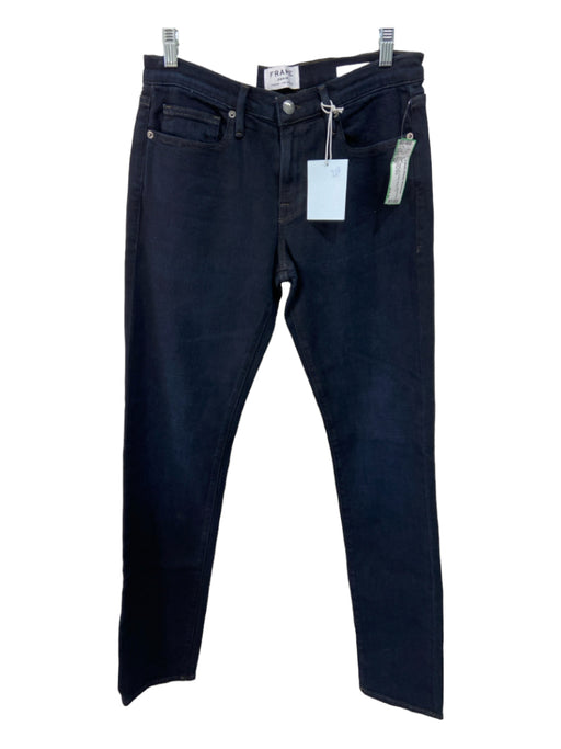 Frame NWT Size 29 Black Cotton Button Fly Men's Jeans 29