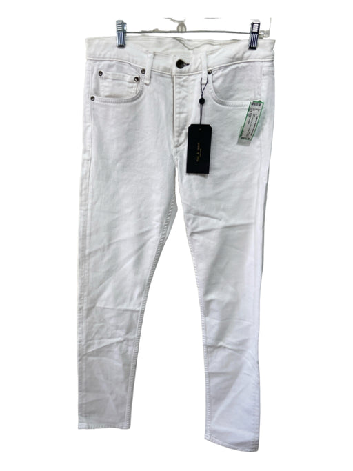 Frame NWT Size 31 White Cotton Men's Jeans 31