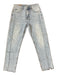 Ksubi Size 26 Light Wash Cotton Blend Denim High-Rise Cropped Skinny Jeans Light Wash / 26