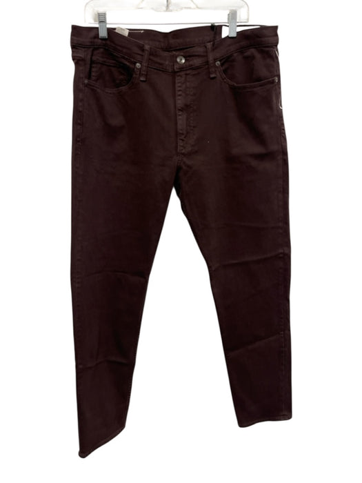 Rag & Bone NWT Size 36 Dark Brown Cotton Solid Jean Men's Pants Dark Brown / 36