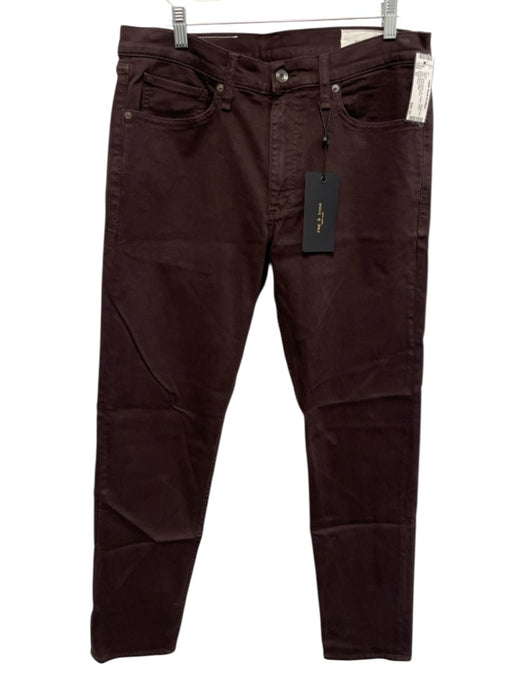Rag & Bone NWT Size 32 Dark Brown Cotton Solid Jean Men's Pants Dark Brown / 32