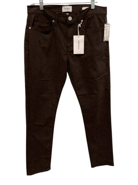 Frame NWT Size 32 Dark Brown Cotton Solid Jean Men's Pants Dark Brown / 32