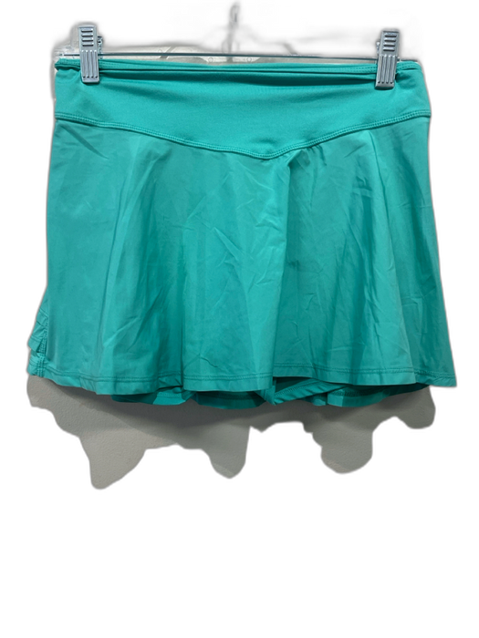 FP Movement Size S Teal Green Polyester Skort Sport Skirt Teal Green / S