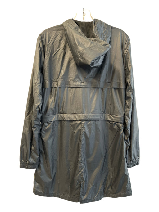 Nike Size Small Black Polyester Front Zip Hood Zip Pocket Athleisure Jacket Black / Small