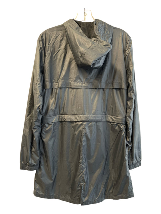 Nike Size Small Black Polyester Front Zip Hood Zip Pocket Athleisure Jacket Black / Small