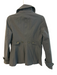 Theory Size Small Navy Blue Nylon Double Breasted Pockets Peacoat Style Jacket Navy Blue / Small