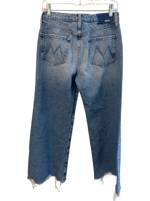 Mother Superior Size 29 Med Light Wash Cotton Blend 5 Pocket Button Fly Jeans Med Light Wash / 29