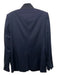 Stella McCartney Size 40 Navy Wool Blend One Button Flap Pockets Darted Dress Navy / 40