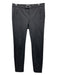 Vince Size 8 Gray Viscose Blend Low Rise Button & Zip Front Front Seam Pants Gray / 8