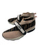 Fendi Shoe Size 38 Brown, pink & black Synthetic Low Top Velcro Strap Sneakers Brown, pink & black / 38