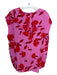 Karlie Size L Pink & Red Rayon V Neck Sleeveless Floral Elastic Waist Skirt Set Pink & Red / L