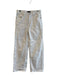 Quince Size 26 White Cotton Blend 5 Pocket High Rise Straight Leg Zip Fly Jeans White / 26