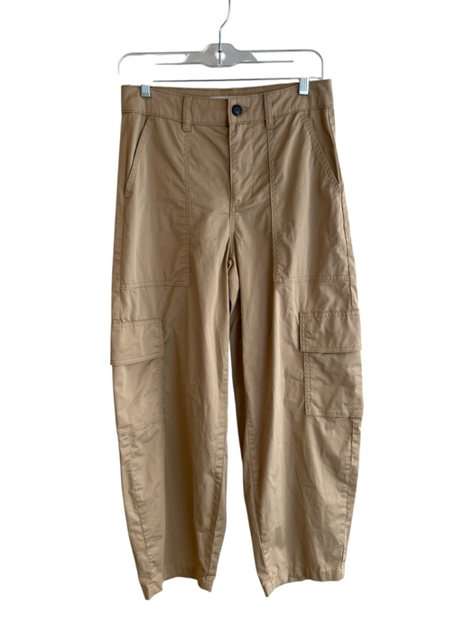 Everlane Size 2 Khaki No Fabric Tag High Rise Zip Fly Cargo Pockets Pants Khaki / 2