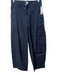 COS Size 4 Navy Cotton Wide Leg Pleat 2 Pocket Zip Fly Pants Navy / 4