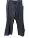 Milly Size 4 Black & Amber Cotton Blend Wide Leg Zip Fly 2 Pocket Leg Seam Pants Black & Amber / 4