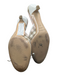 Burberry Shoe Size 37 1/2 Cream Manmade Material Round Toe Bow Detail Shoes Cream / 37 1/2