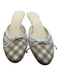 Burberry Shoe Size 37 1/2 Cream Manmade Material Round Toe Bow Detail Shoes Cream / 37 1/2