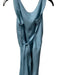 Carolina Herrera Size 12 Light Blue Silk V Neck Sleeveless Seam Detail Top Light Blue / 12