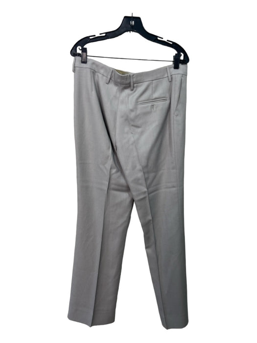 Etro Size 44/46 Gray Viscose Two Button Straight Leg Mid Rise Blazer Pant Set Gray / 44/46