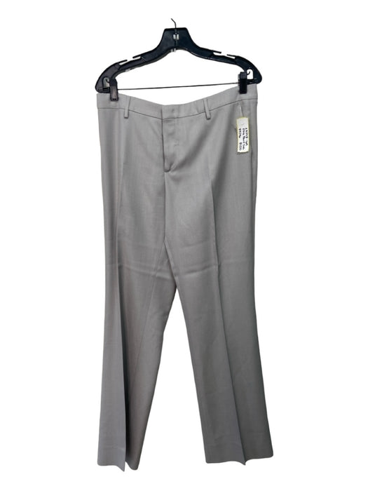 Etro Size 44/46 Gray Viscose Two Button Straight Leg Mid Rise Blazer Pant Set Gray / 44/46
