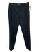 Emporio Armani Size 46/L Black Polyester Blend Button & Zip Trouser Pants Black / 46/L