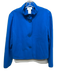Akris Punto Size 10 Cerulean Blue Wool Blend Felted Button Front Crop Jacket Cerulean Blue / 10