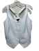 AS by DF Size L White Leather Blend Button Front Racerback Vest White / L