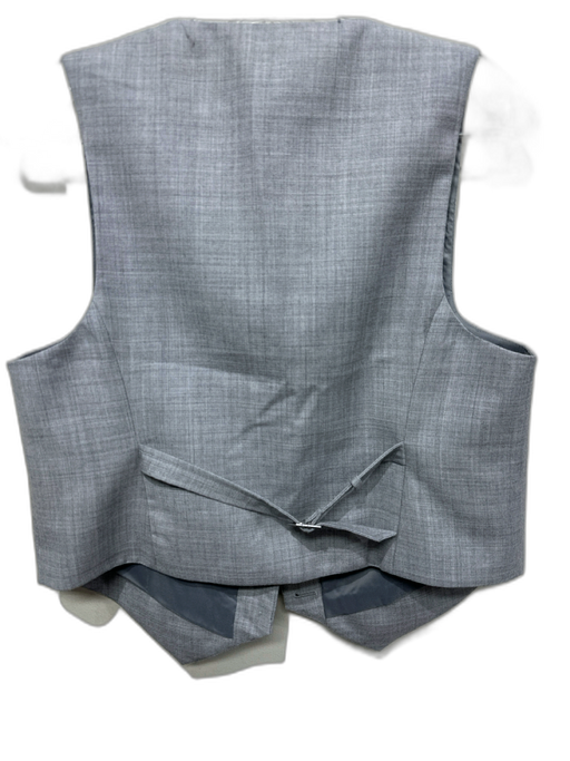 Simkhai Size 10 Gray Wool Elastic Back High Rise Hook & Zip Wide Leg Pants Gray / 10