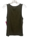 Frame Size L Green Modal & Elastane Sleeveless 1/4 Button Scoop Neck Top Green / L