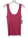 Elie Tahari Size M Pink Merino Wool Sleeveless Tank Scoop Neck Rib Knit Top Pink / M
