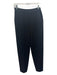 Lafayette 148 Size Small Black Rayon Blend Elastic Blend Pockets Pintuck Pants Black / Small