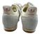 Adidas Shoe Size 8.5 White, Pink, Gray Leather Upper Lace Up Striped Sneakers White, Pink, Gray / 8.5