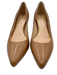 Cole Haan Shoe Size 8.5 Tan Brown Leather Upper Pointed Toe Kitten Heel Pumps Tan Brown / 8.5