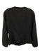 Lafayette 148 Size 8 Black Wool Long Sleeve Snap Button Boucle Jacket Black / 8