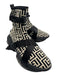 Balmain Shoe Size 10 Black & White Synthetic High Thigh Men's Shoes Black & White / 10