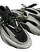 Balmain Shoe Size 10 Black & Silver Synthetic Men's Shoes Black & Silver / 10